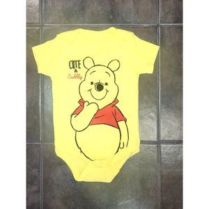 Disney Winnie the Pooh Bear 3-6 months baby clothing Onesie , jumpsuit  bodysuit